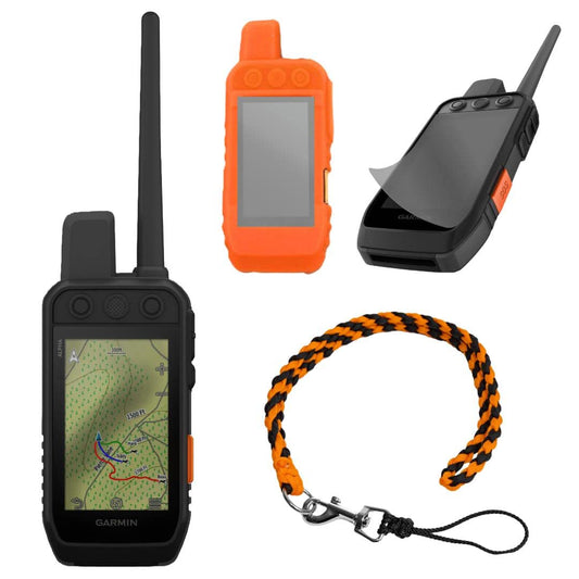 300i Handheld Bundle and Save, 300i Hand Held with Screen Saver, Rubber Case and Lanyard (Orange Rubber Case)